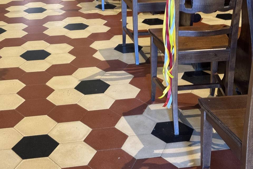 Allestimento colorat