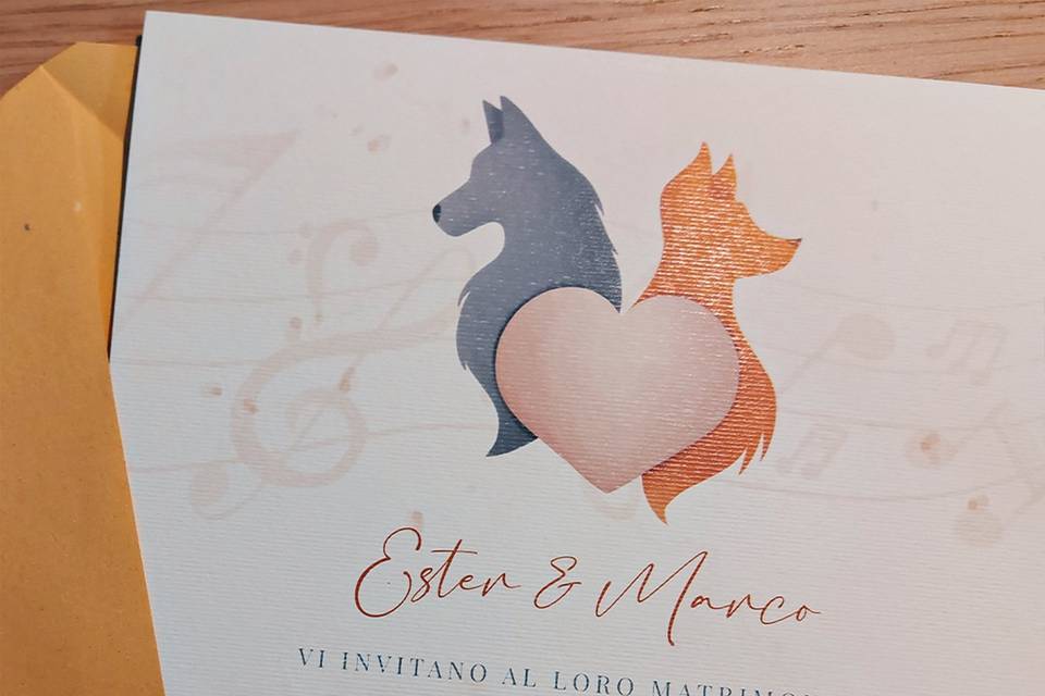 Partecipazione matrimonio
