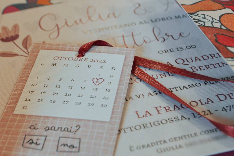 Partecipazione matrimonio