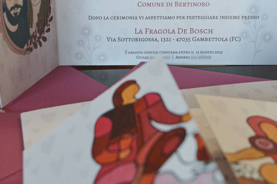 Partecipazione matrimonio
