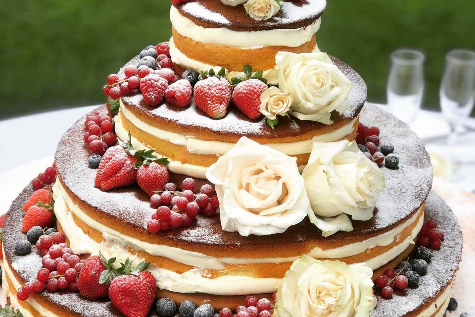 The wedding cake