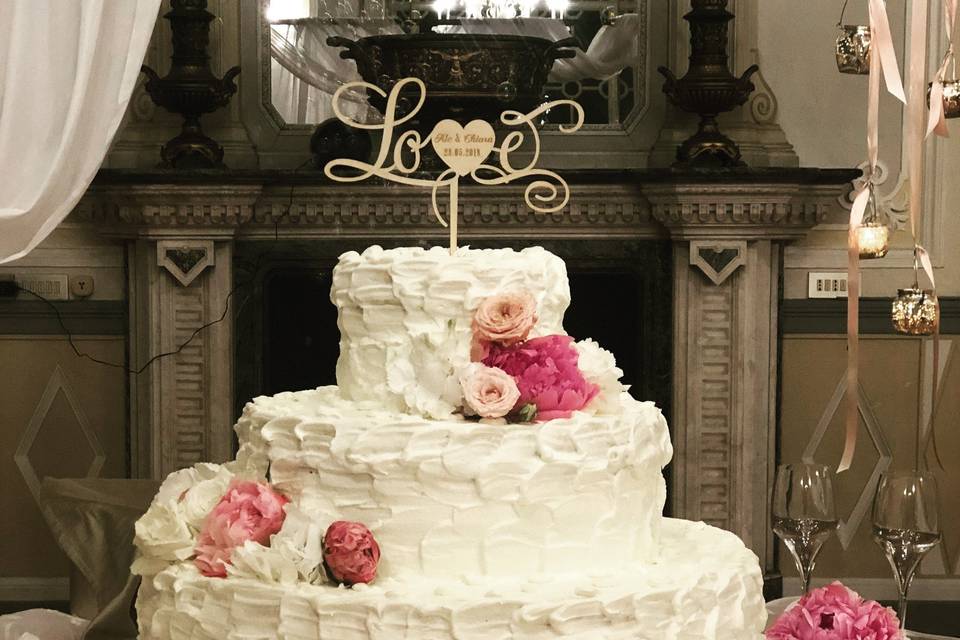 The wedding cake