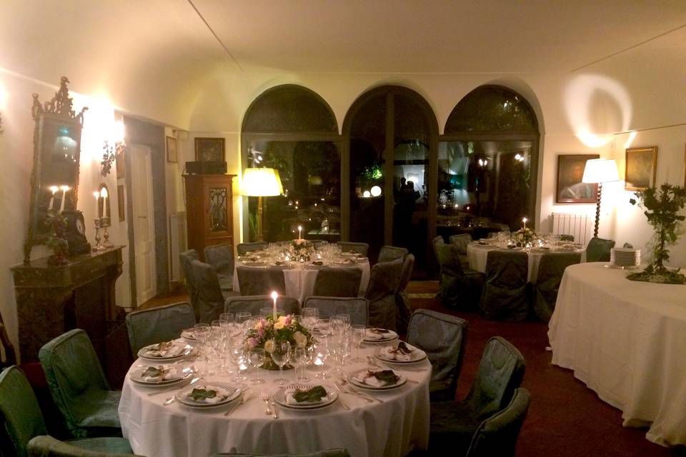 Una cena privata nella sala de