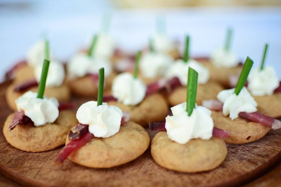 Crostini di pane di segale