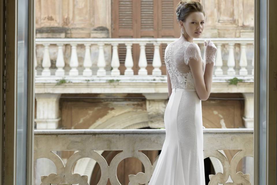 Abito da Sposa in cady