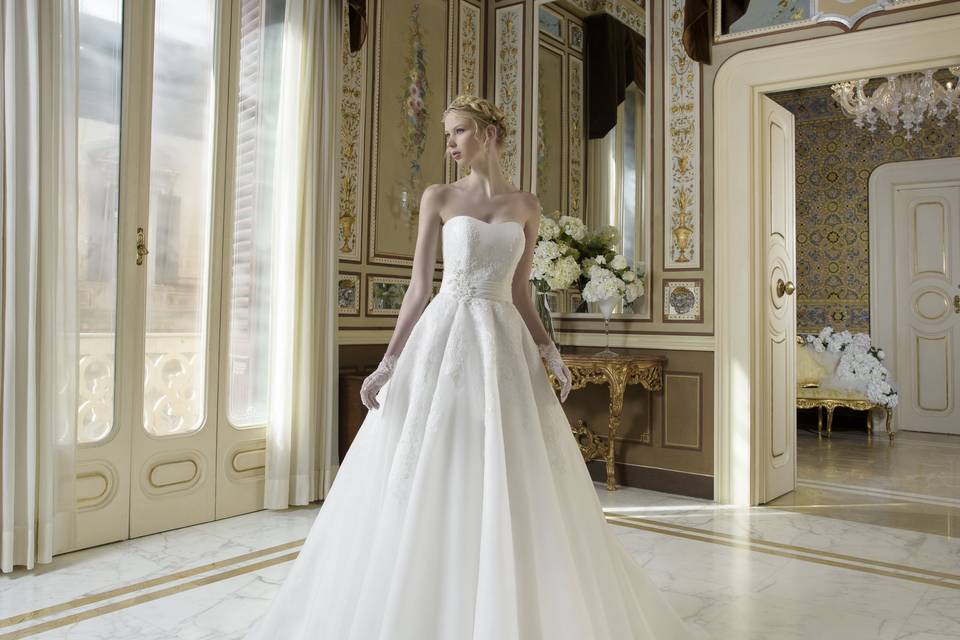 Abito da Sposa in organza