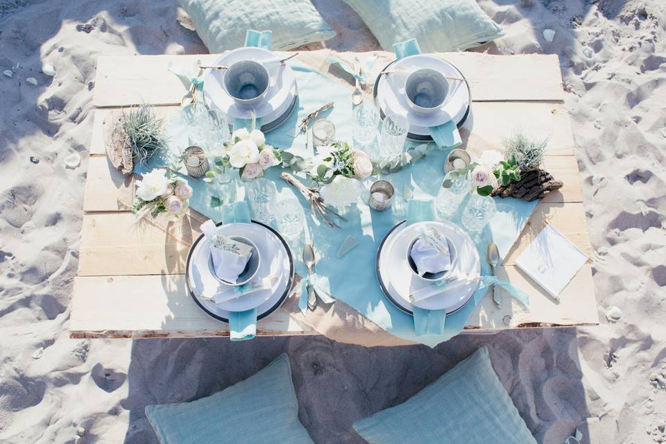 Boho Beach Wedding Baltic Sea