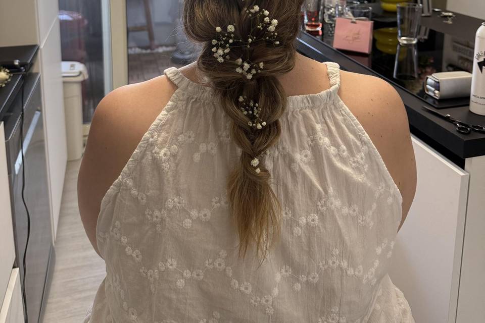 Treccia boho-chic