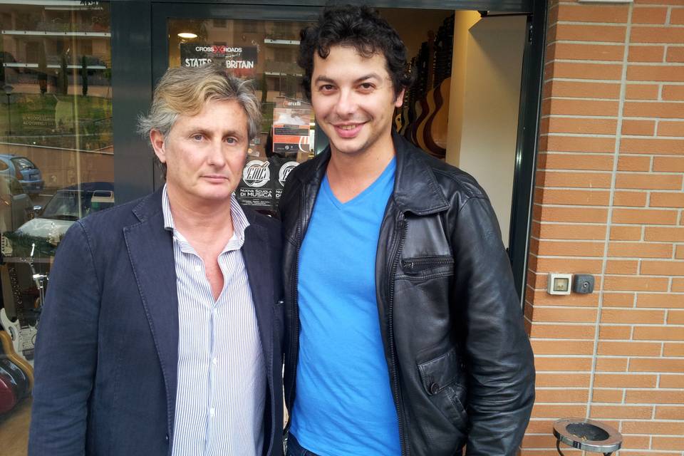 Con Daniele Pradè