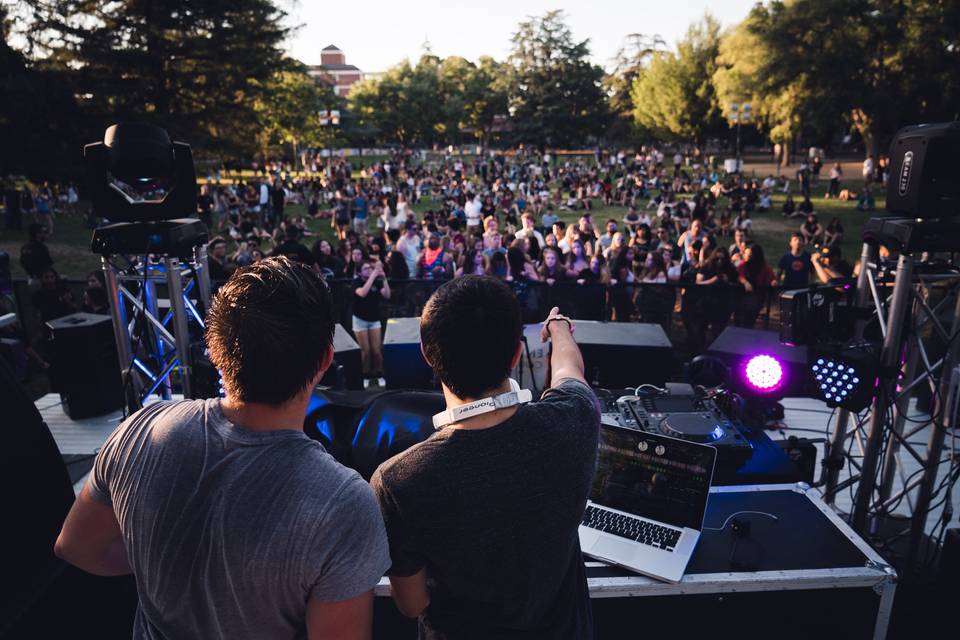 Dj in action