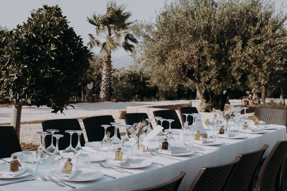 L'atrio della cantina