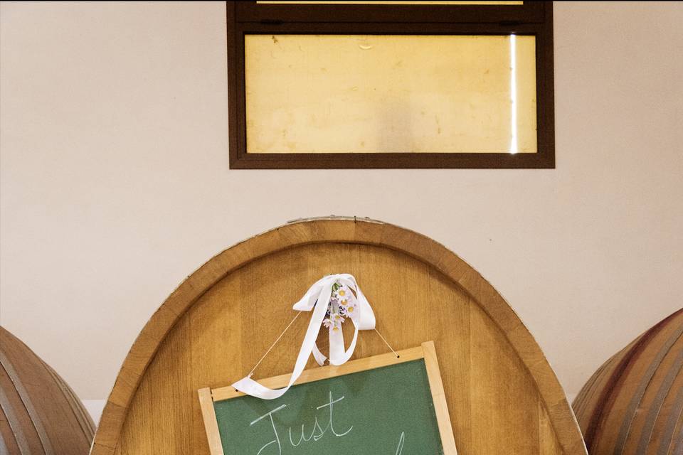 Brindisi in cantina