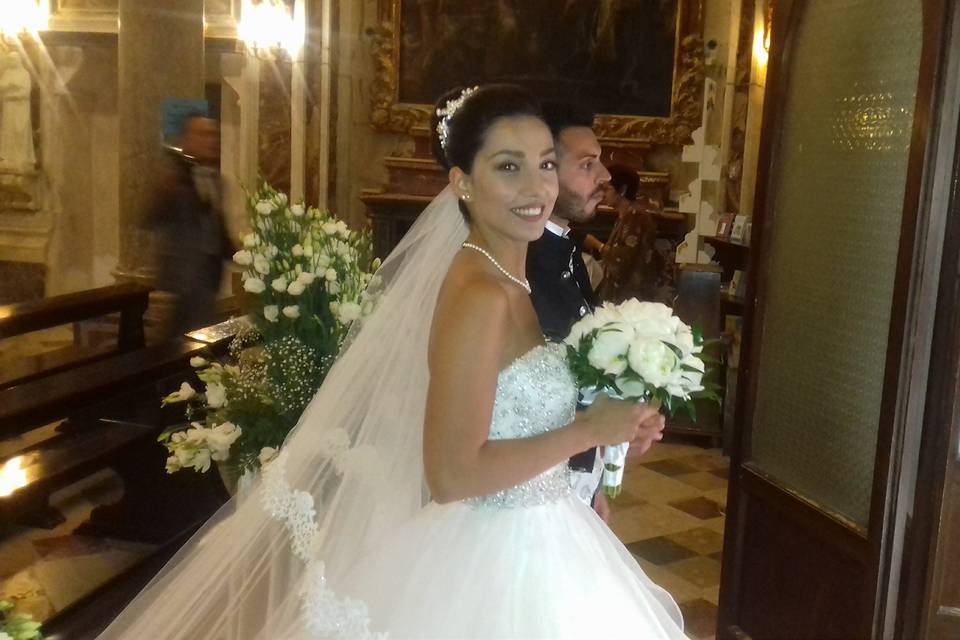 La Sposa ed il suo Bouquet