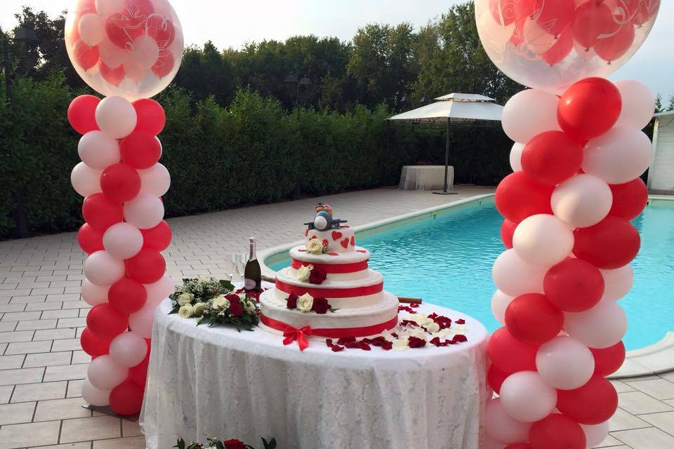 Wedding cake Rossa