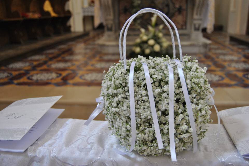 Porta Fedi in Gypsophila