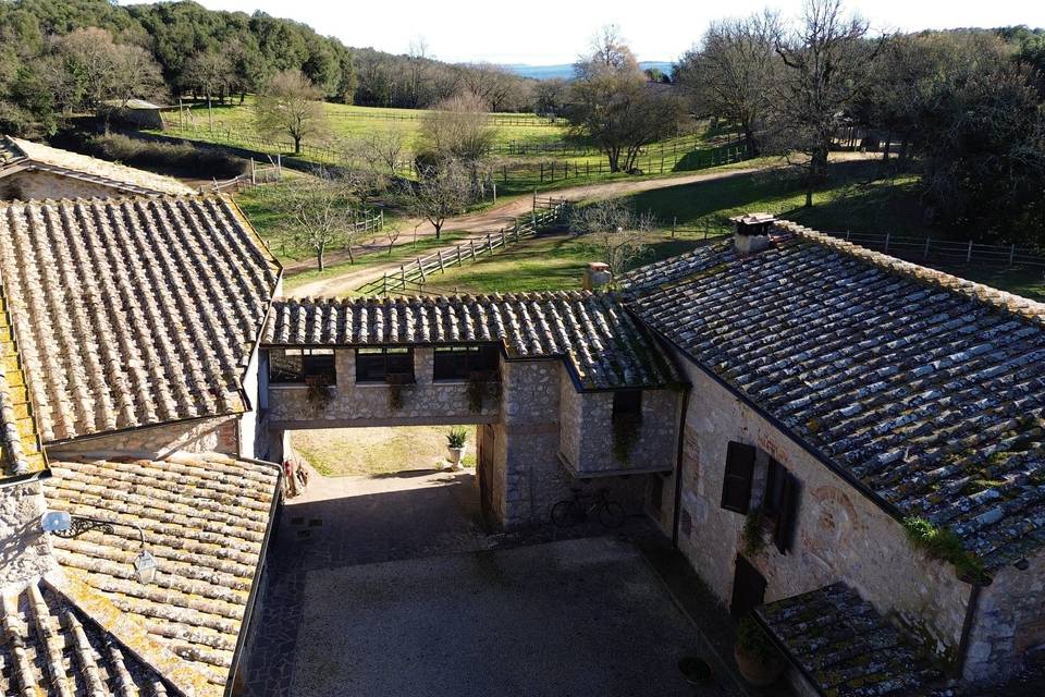 Passaggio camere interno