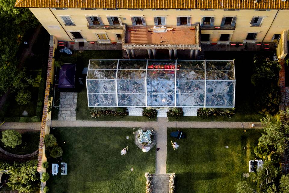 Giardino panoramico e terrazza