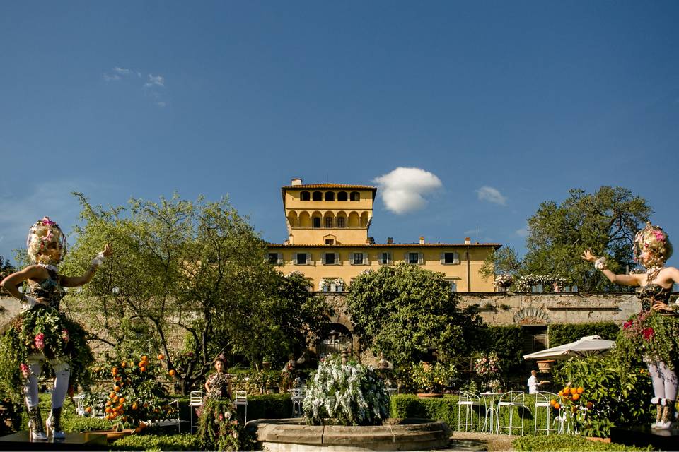 Vista su Firenze