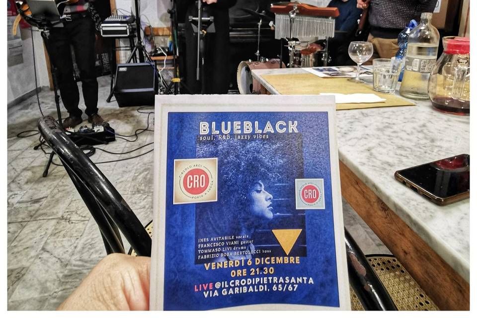 BlueBlack live