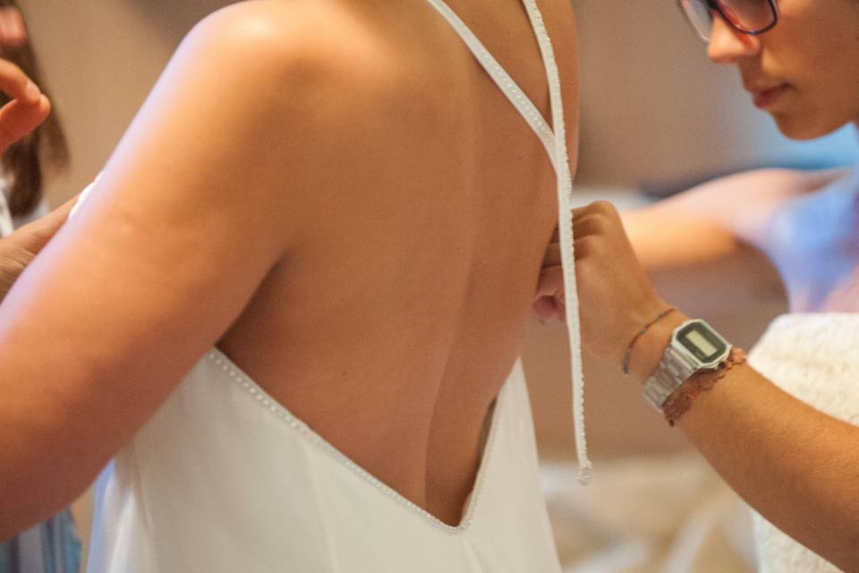 Preparazione sposa