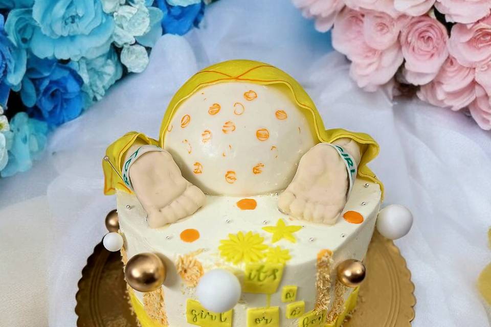 Baby shower piedini