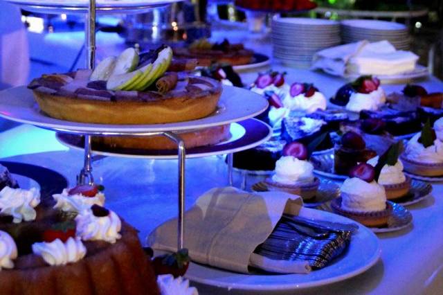 Buffet dei dolci piscina