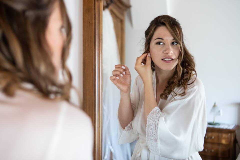 Preparazione sposa