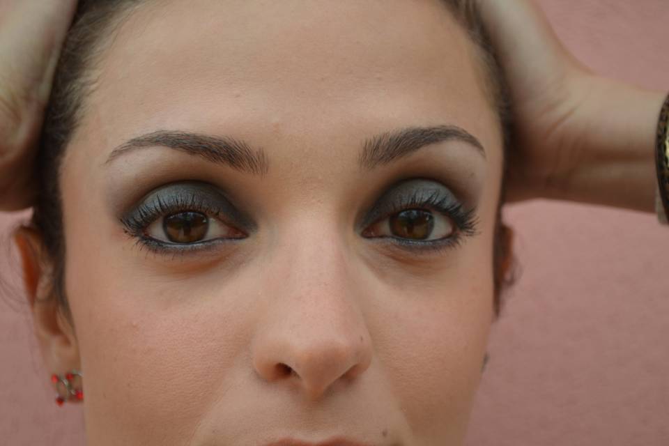 Dettaglio smokey eyes
