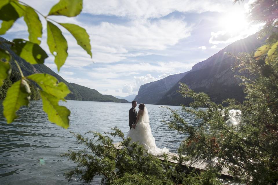 Wedding Molveno Lake