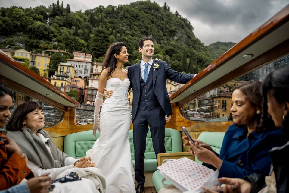 Scarlet e Federico, Lago Como