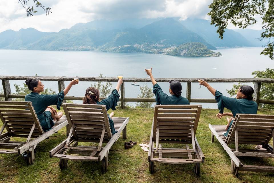 Scarlet e Federico, Lago Como