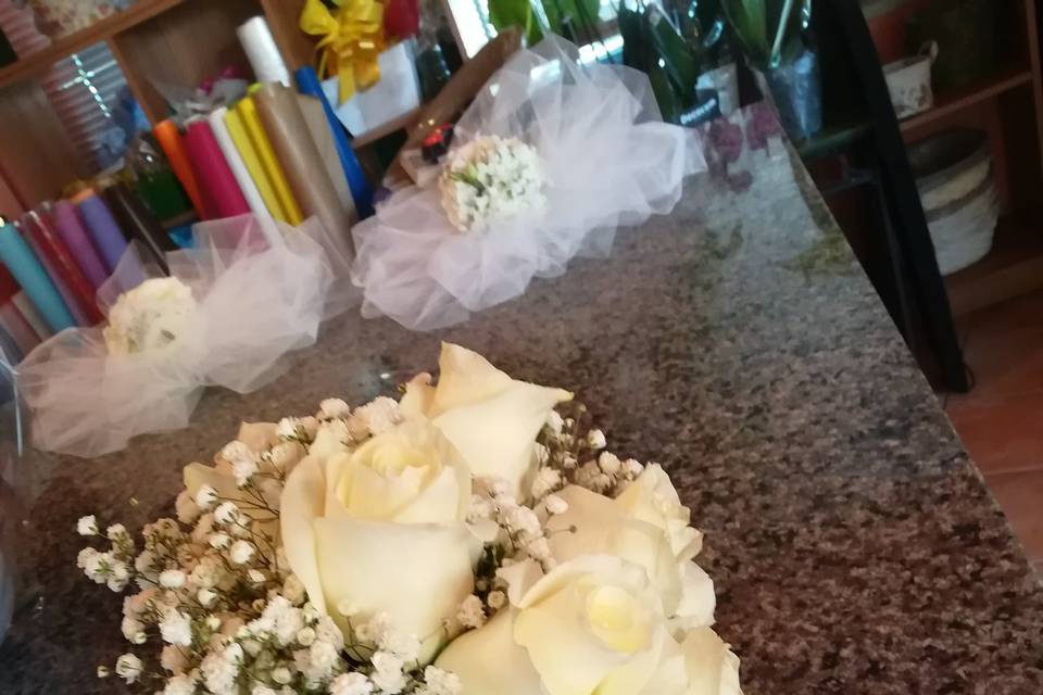 Bouquet con perline