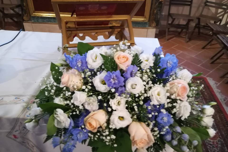 Sposi con lisianthus