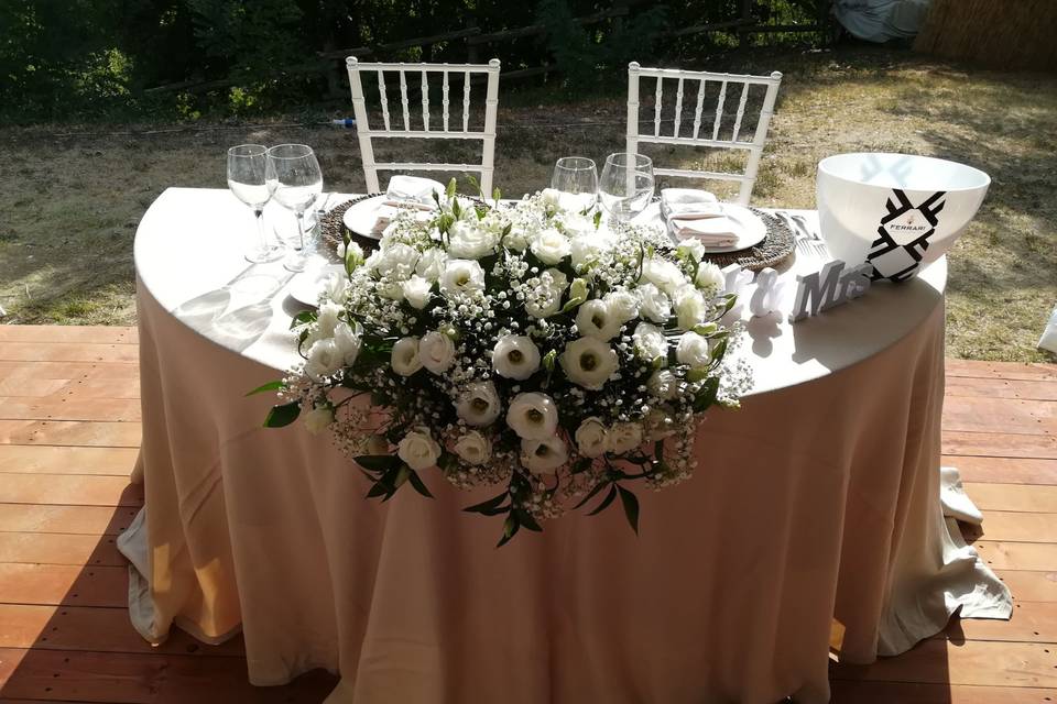 Sposi con lisianthus