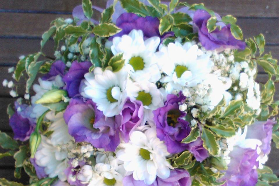 Bouquet lisianthus e carlino