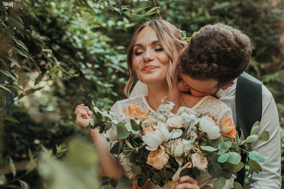 Il lancio del bouquet