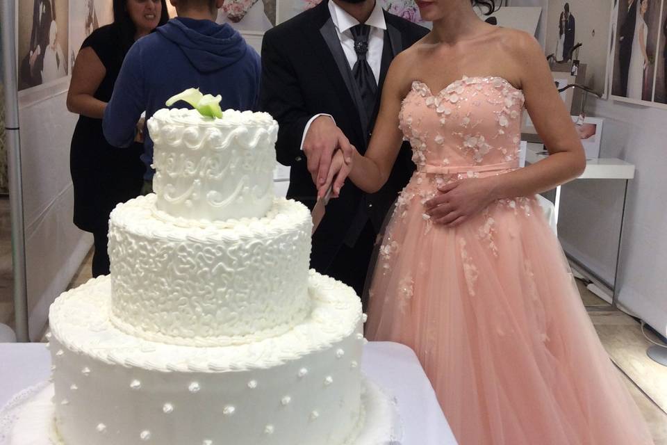 La wedding cake