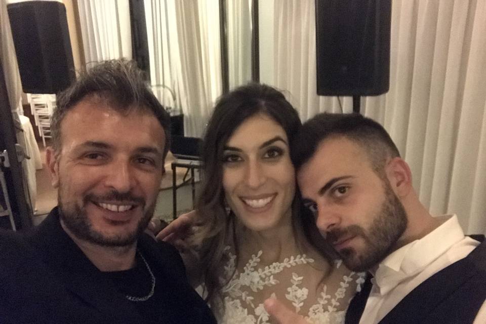 Con Giulia e Davide