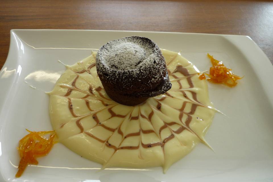 Tortino caldo al cioccolato