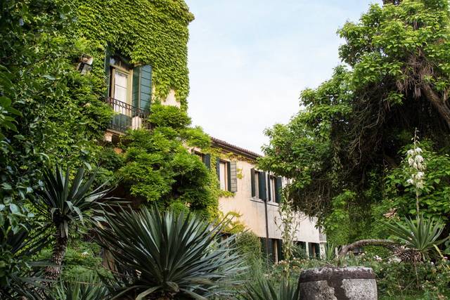 Scorcio estivo giardino