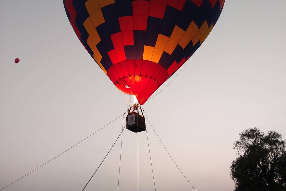 Volo in mongolfiera