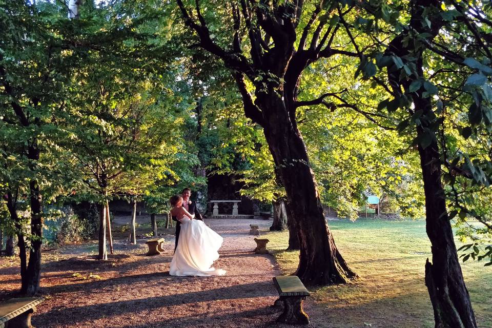 Cerimonia in giardino