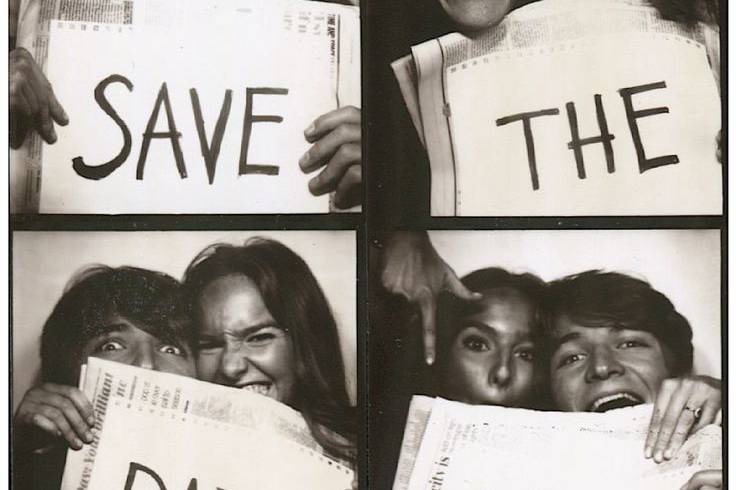 Save the date fototessera