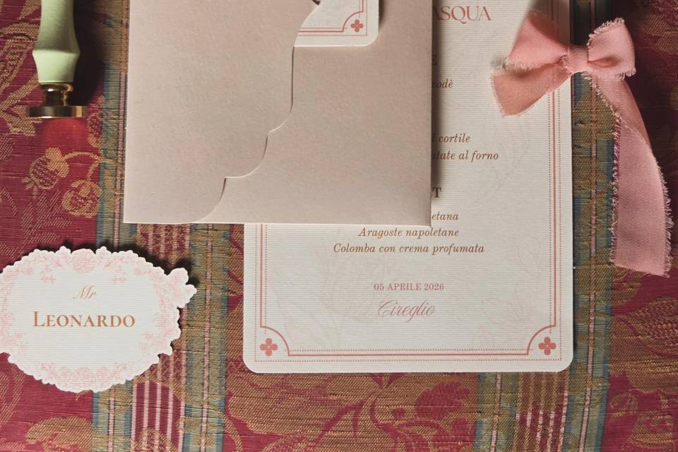Coordinato invito evento
