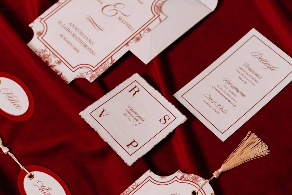Rsvp carta cotone