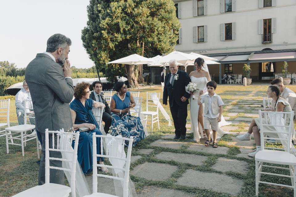 Arrivo della sposa