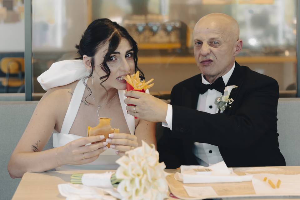 Matrimonio al MCDONALD