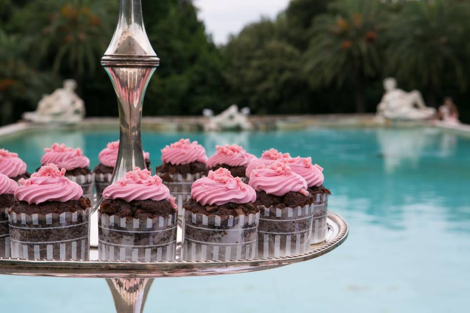 Cup cake a Villa Zerbino