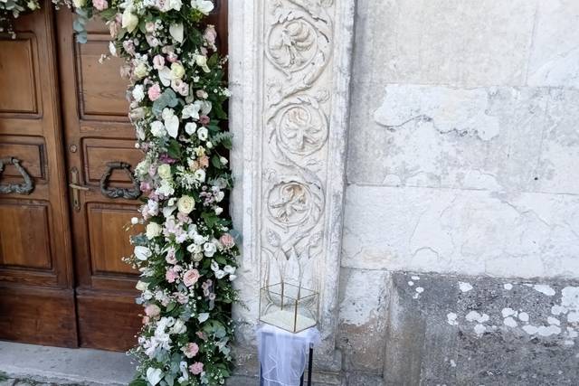 Arco ingresso chiesa