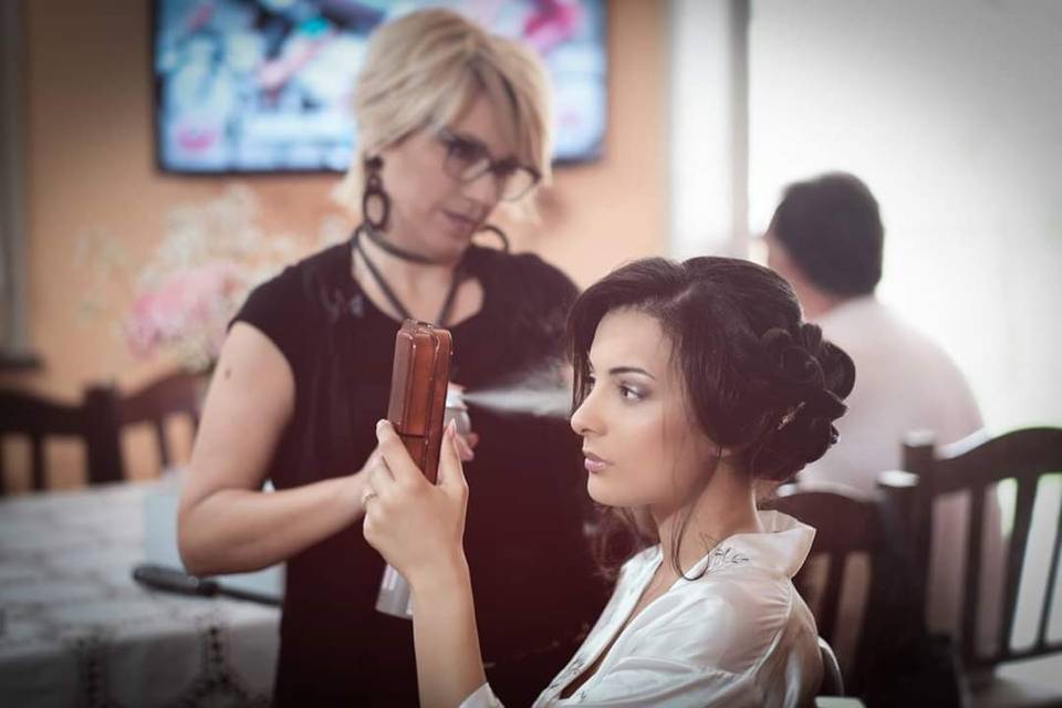 Preparazione sposa